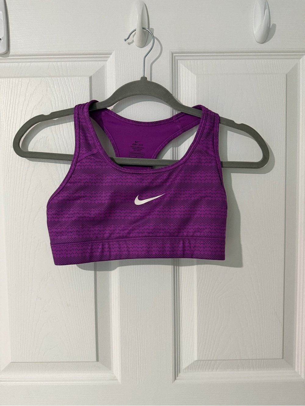 Nike Purple Racerback Sports Bra Top